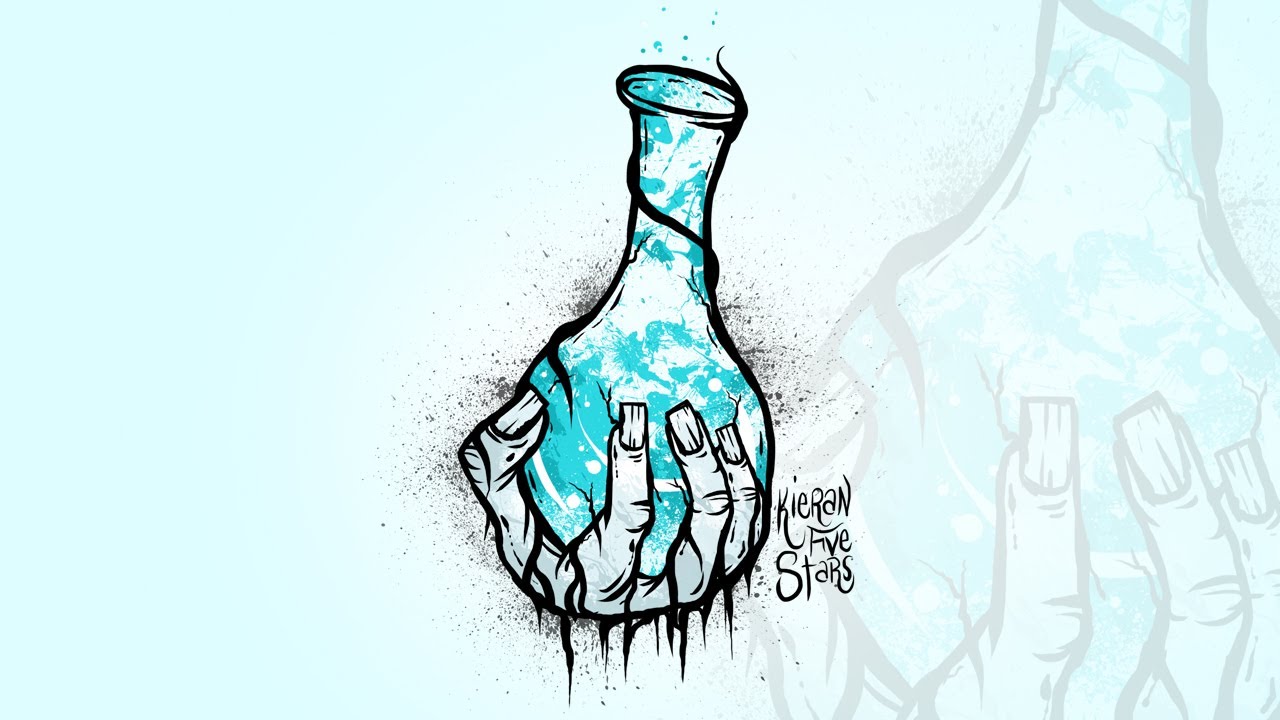 1280x720 Mystic Potion Illustration Photoshop Wacom Bamboo Tablet 100