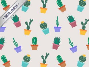 310x233 Hand Drawn Potted Cactus Free Vectors Ui Download