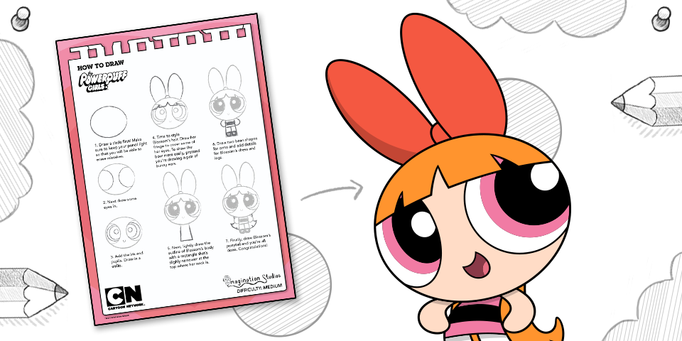 Power Puff Girls Drawing at GetDrawings | Free download