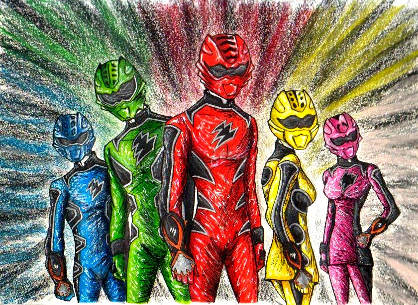 840x614 Power Rangers Jungle Fury By Greenlynxdvd