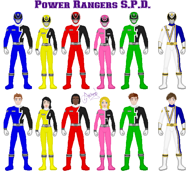633x576 Power Rangers Spd By Ameyal