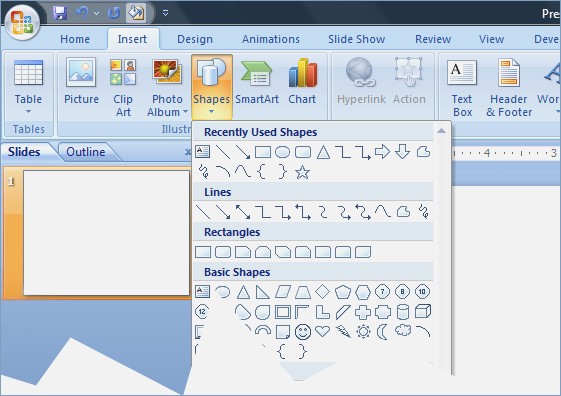 561x396 Drawing Tools In Powerpoint