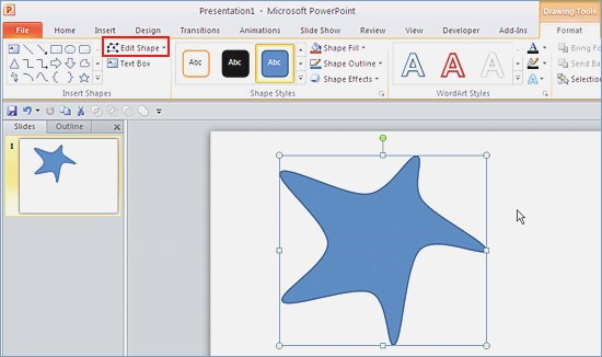 550x326 Powerpoint Drawing Tools