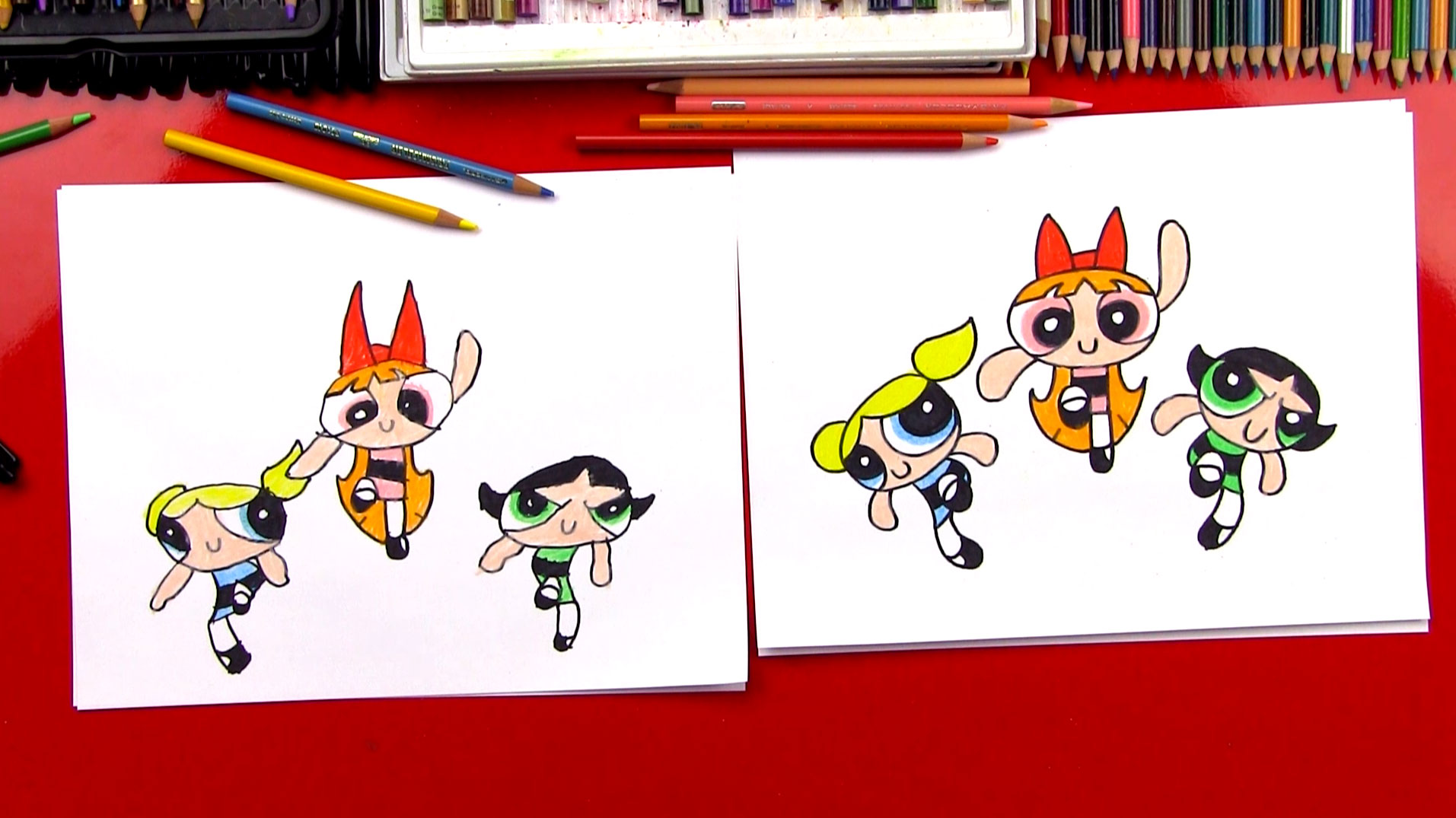 1913x1075 How To Draw The Powerpuff Girls
