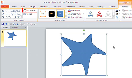 550x326 Edit Points For Shapes In Powerpoint 2010 For Windows