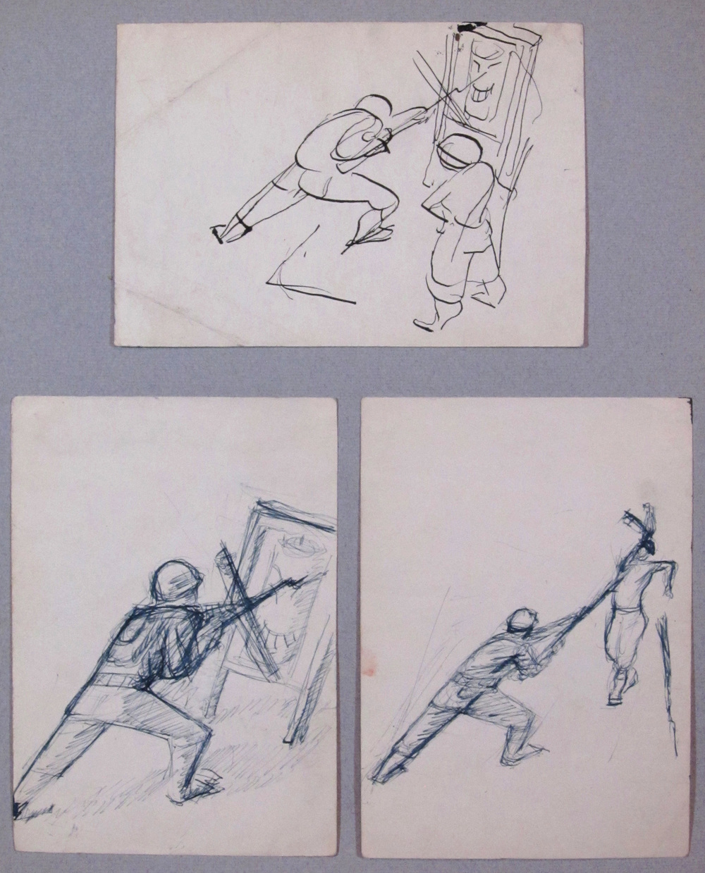 1000x1239 Philip Pearlstein Military