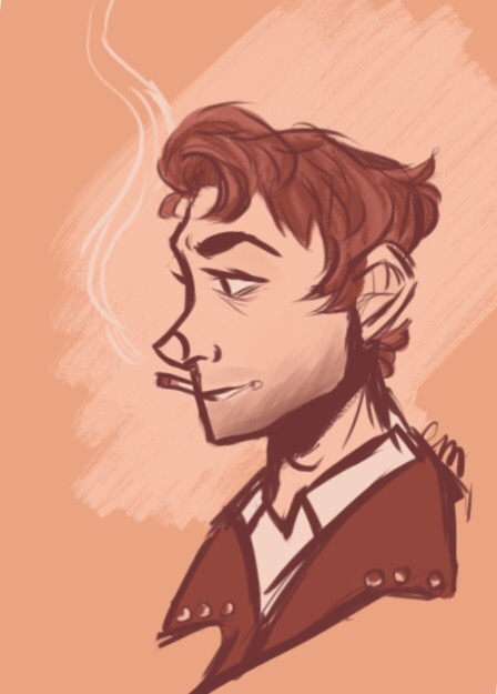 448x625 I Needed To Practice Drawing Profiles Tumblr