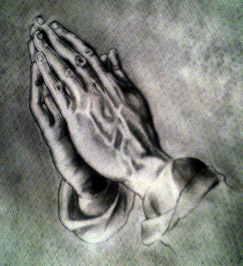 800x875 The Praying Hands By Rizb0
