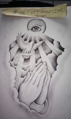 236x393 Religeous Dove Praying Hands Drawing Artwork Prayer