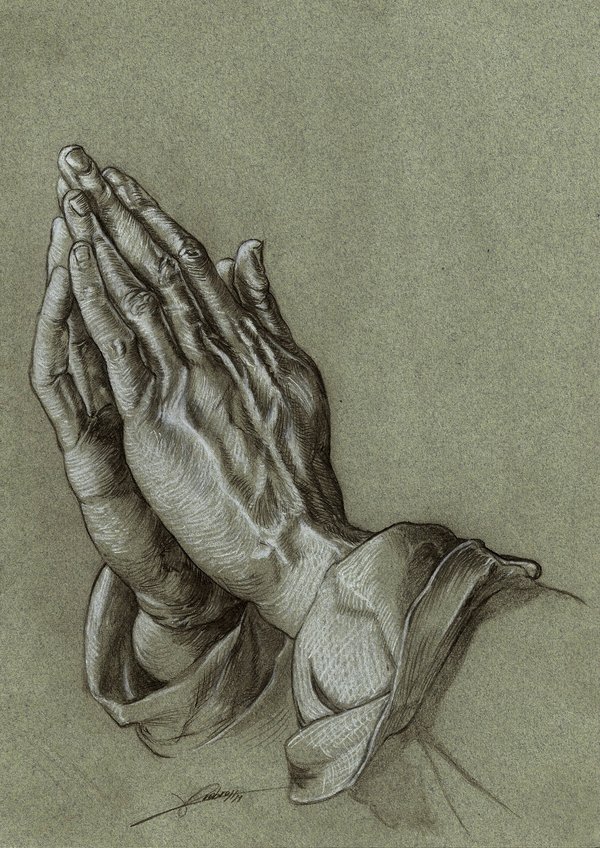 600x848 The Praying Hands By Ambr0