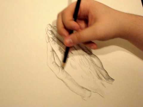 480x360 How To Draw Praying Hands Pose