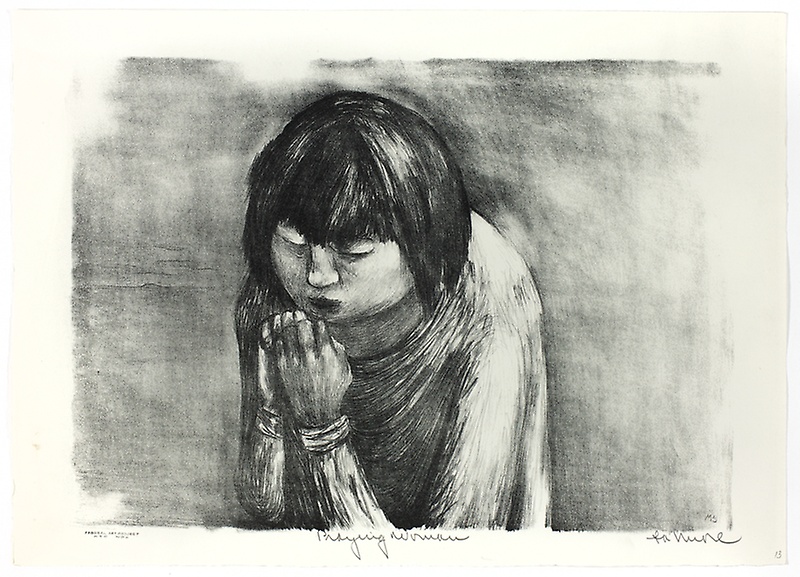 800x577 Praying Woman The Art Institute Of Chicago