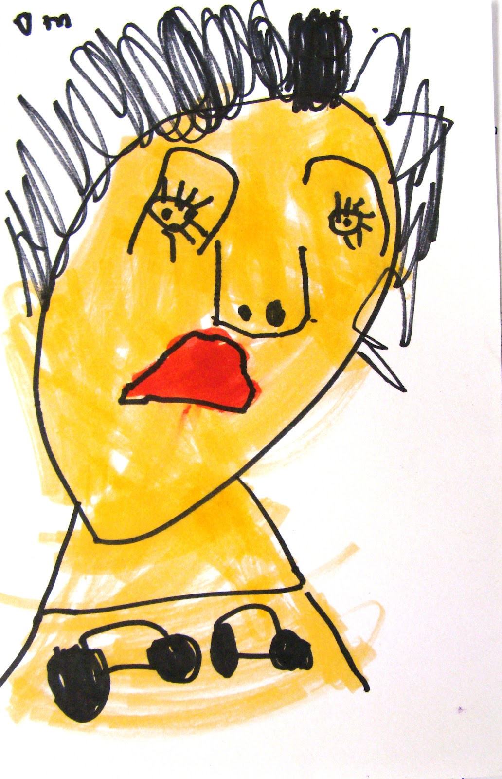 1032x1600 Self Portraits By Pre K Mrs. Taylor's Artopolis