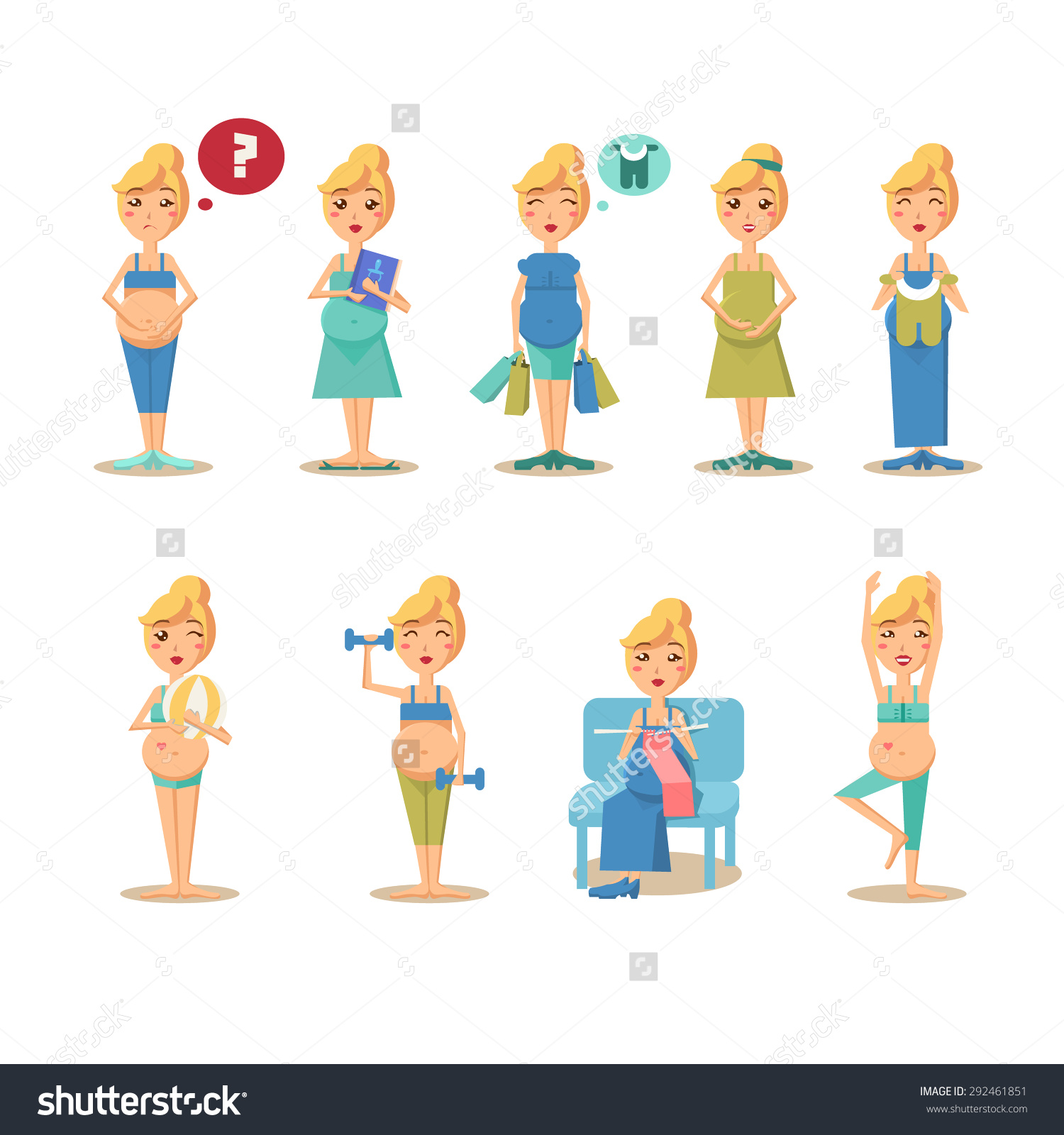 1500x1600 Pregnancy Clipart