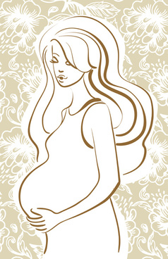 238x368 Cartoon Pictures Of Pregnant Woman Free Vector Download (16,789