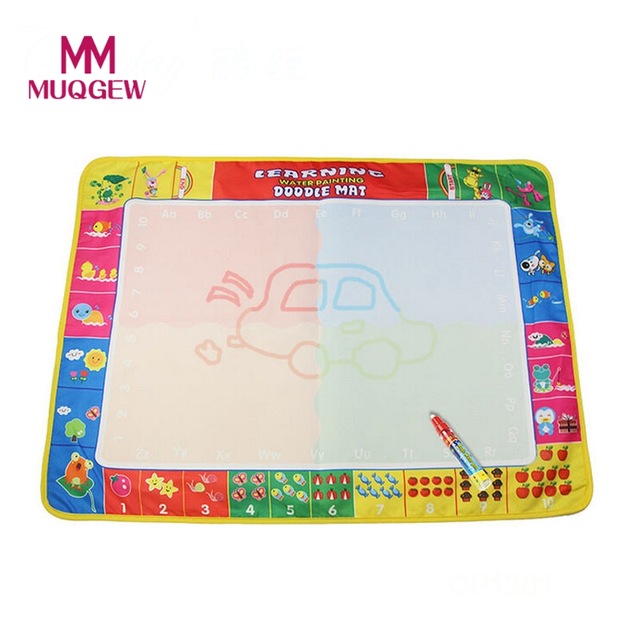 640x640 Kids Four Color Magic Water Drawing Book +1 Magic Pen Doodle Toy