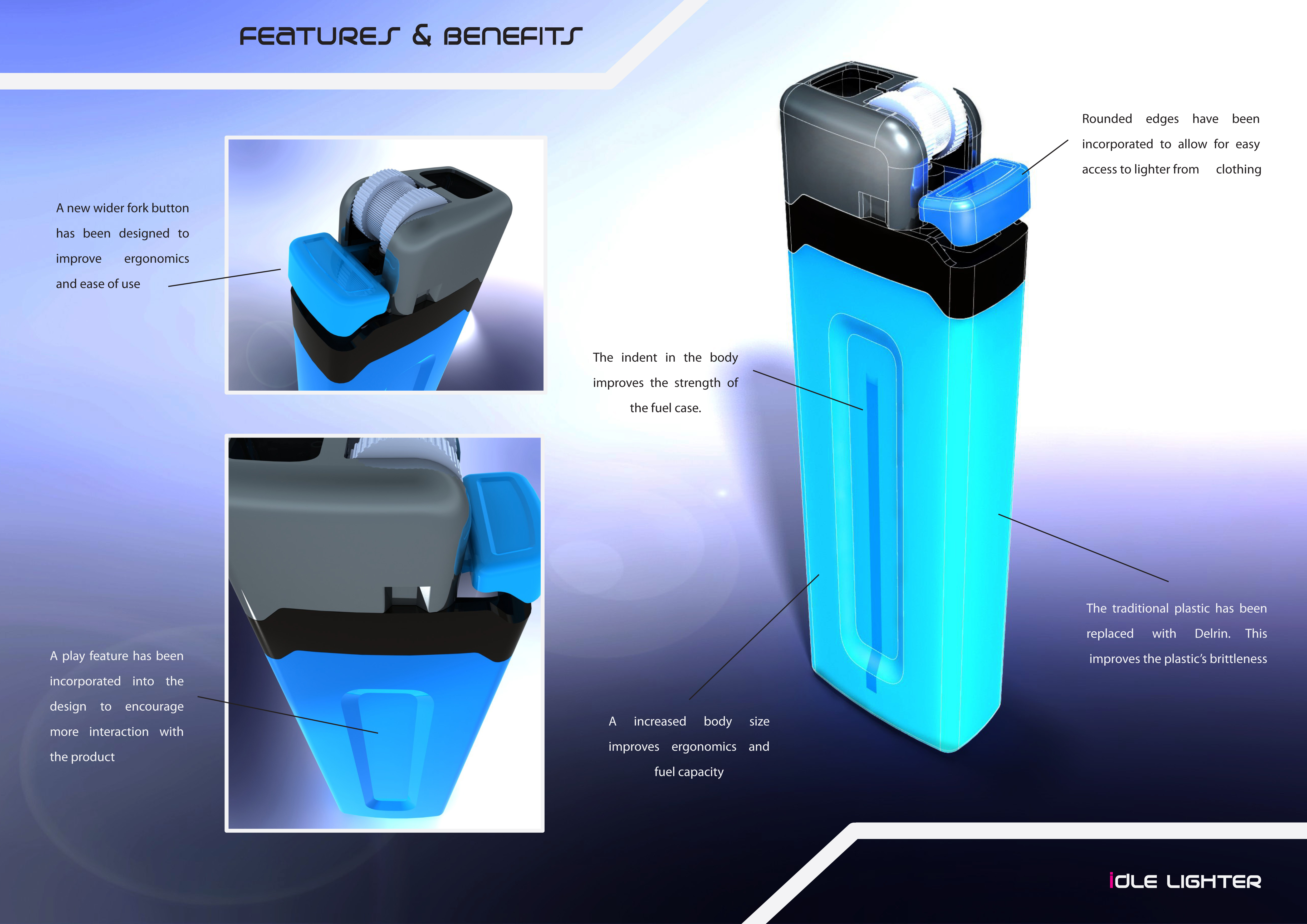 4961x3508 Presentation Drawing Lighter Feature And Benefits Jean Pierre H