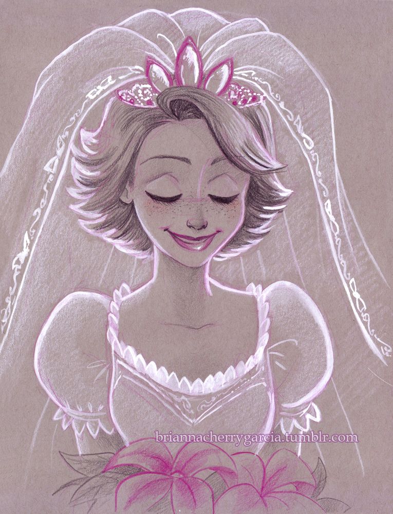 765x1000 Rapunzel By Brianna Cherry Garcia Doodely Drawings