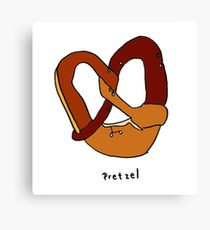 210x230 Pretzel Drawing Canvas Prints Redbubble