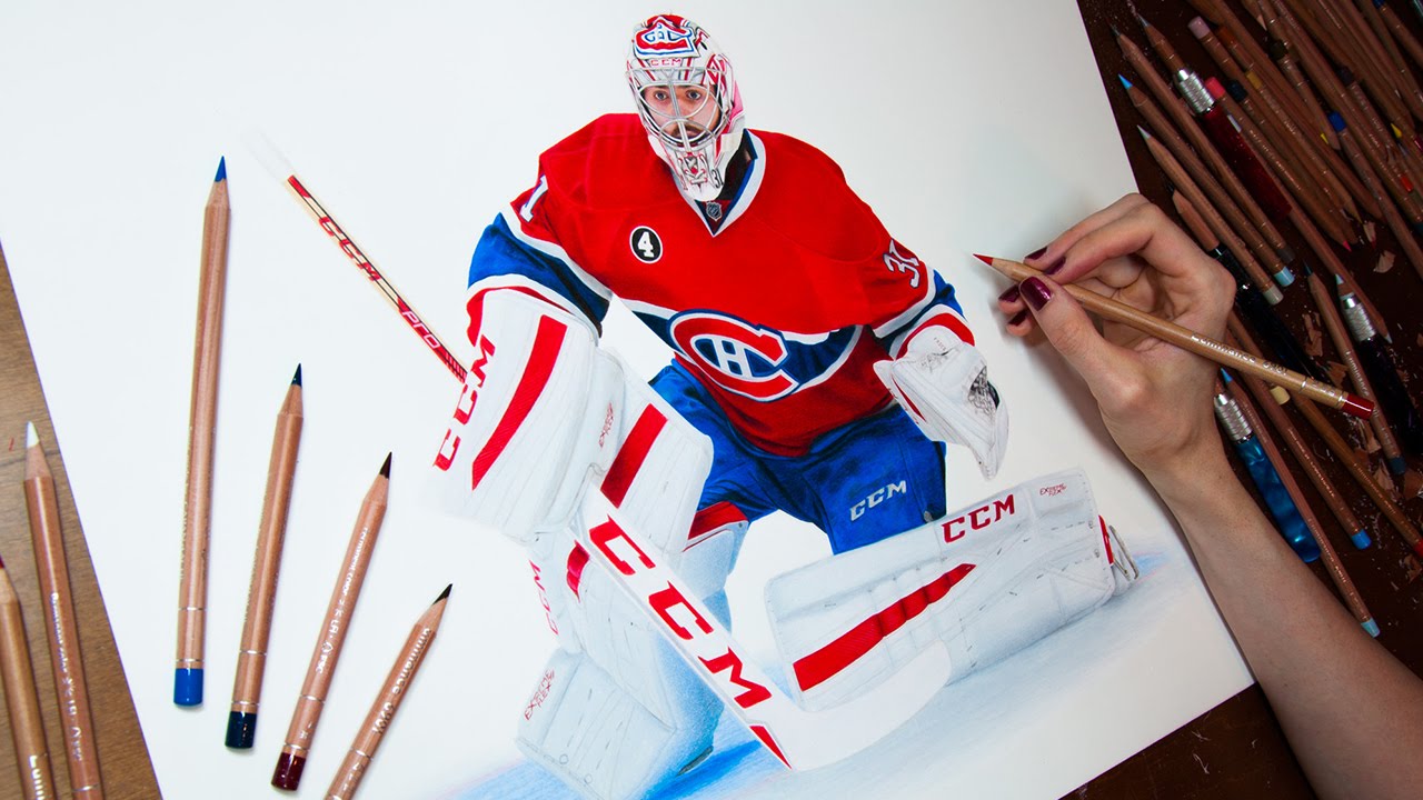 1280x720 Drawing Carey Price