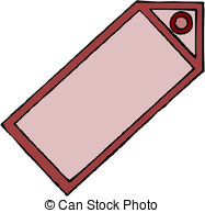 187x194 Blank Price Tag Drawing