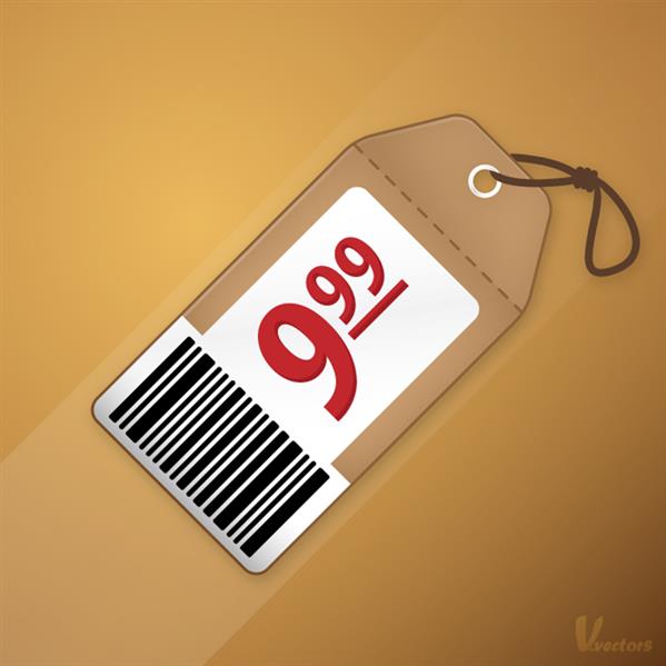 599x599 Create Price Tag Photoshop Tutorials And Resources Psddude