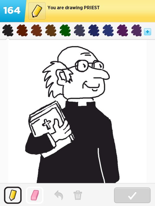 500x667 Priest Drawings