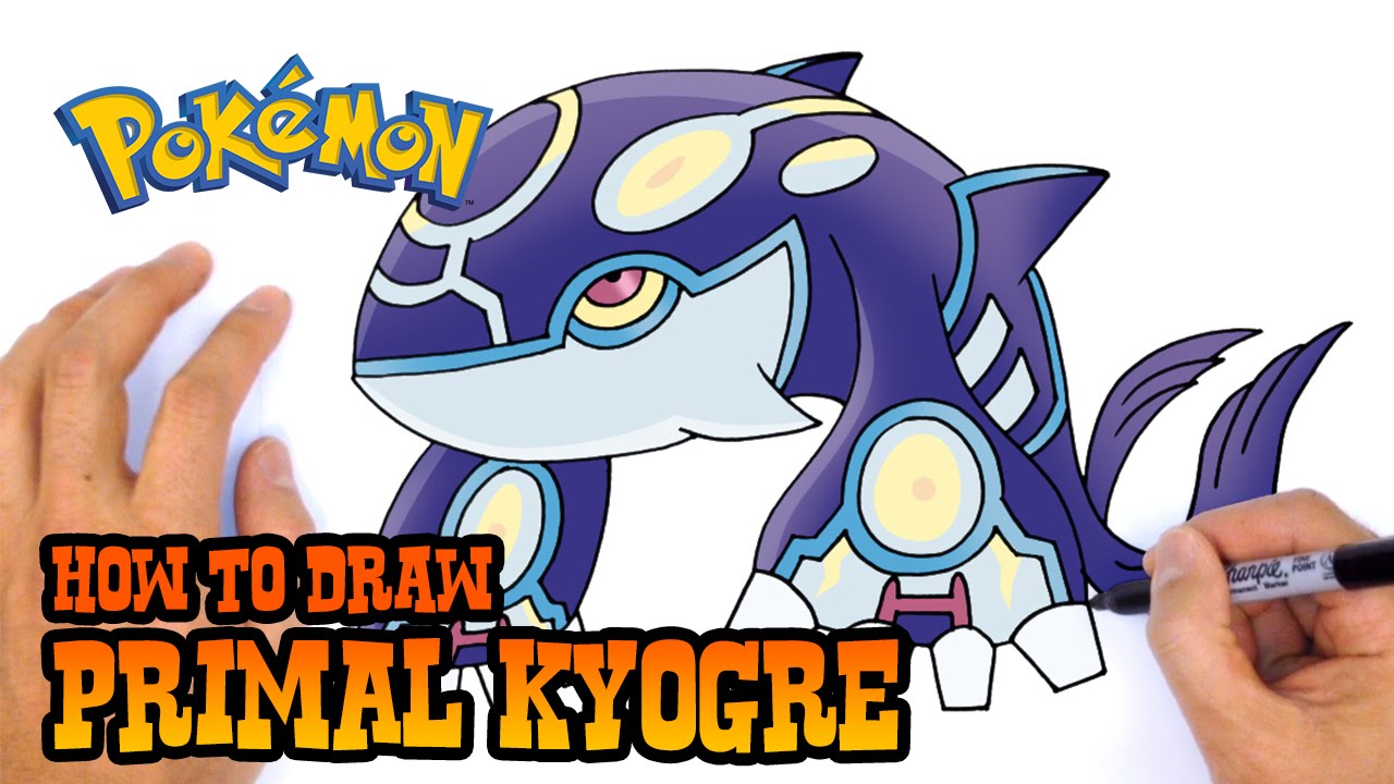 1280x720 How To Draw Primal Kyogre Pokemon