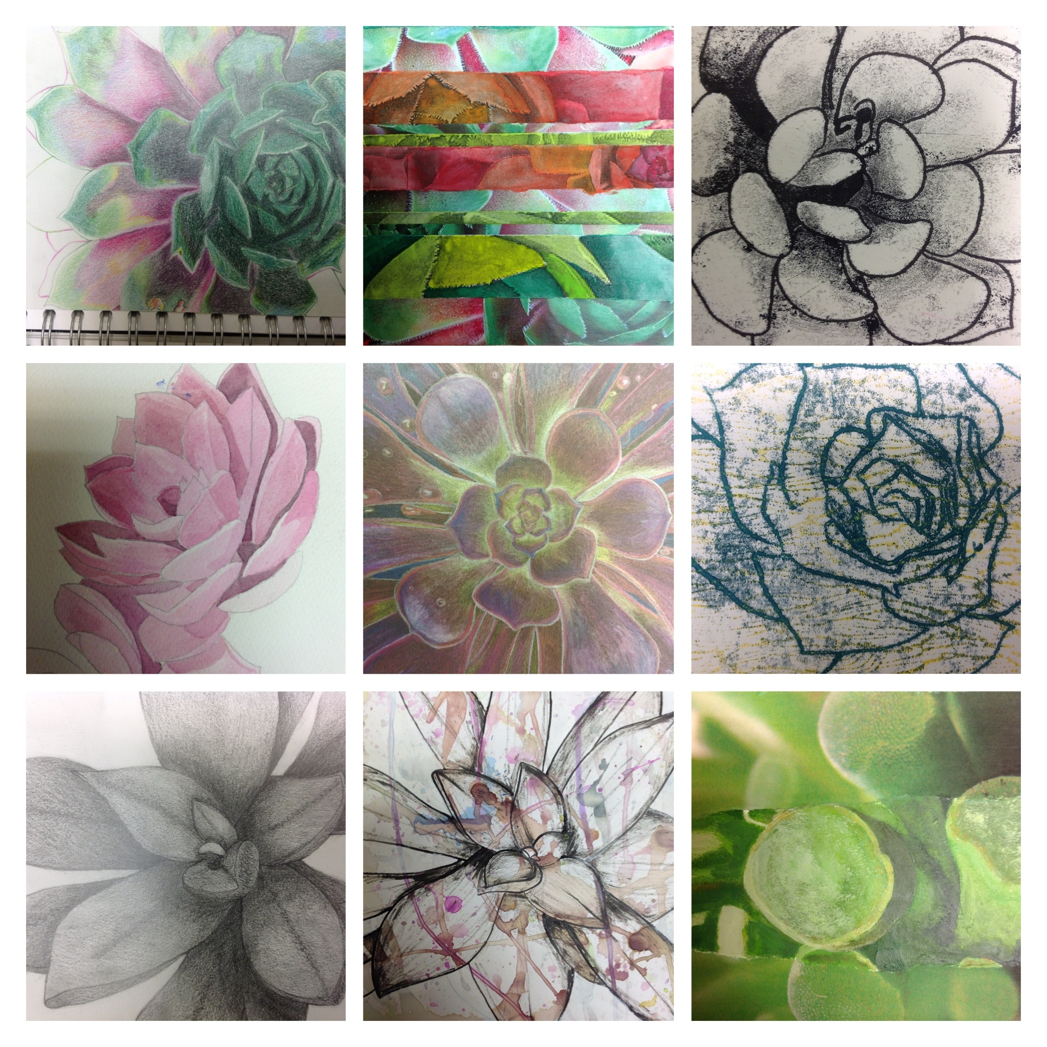 2048x2048 Year 12 Drawing Module Bolton School (Girls' Division) Art