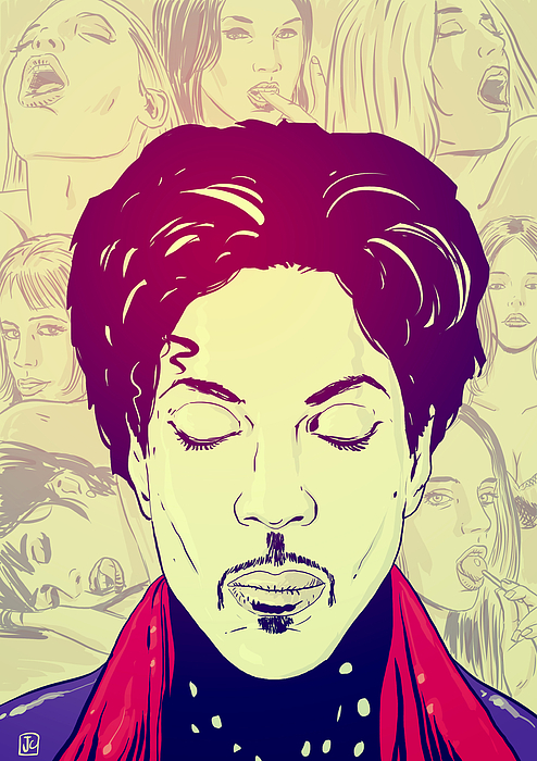 494x700 Prince Drawing By Giuseppe Cristiano