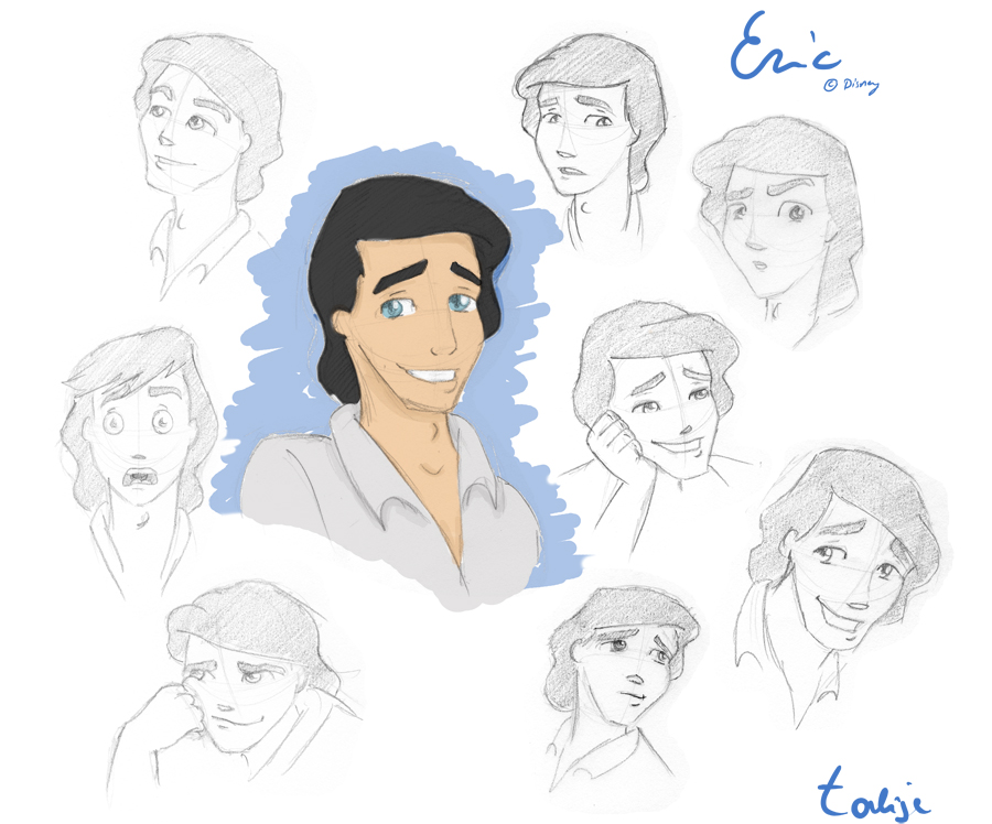 900x748 Prince Eric Expressions By Talisje