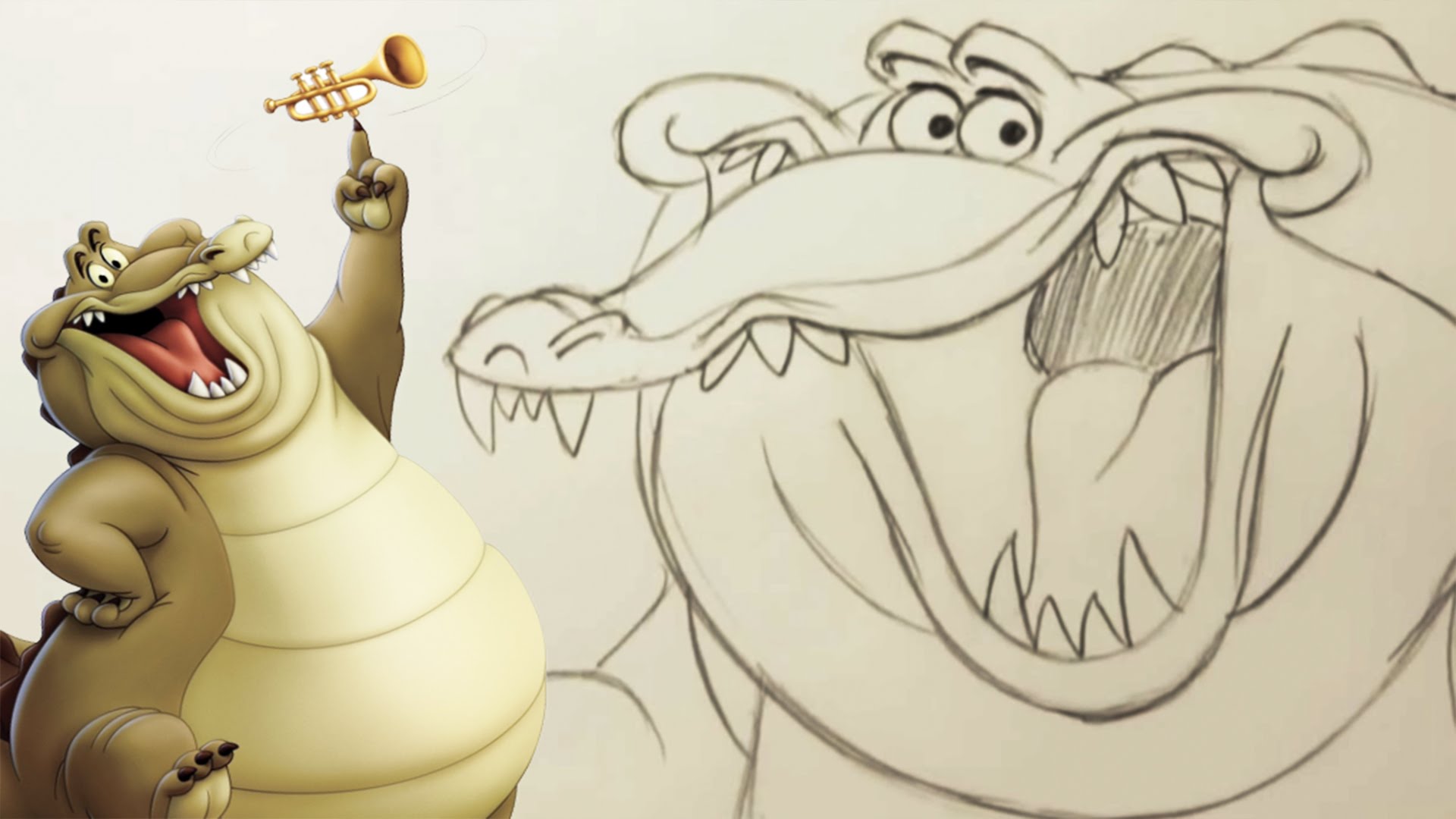 1920x1080 How To Draw Louis From The Princess And The Frog