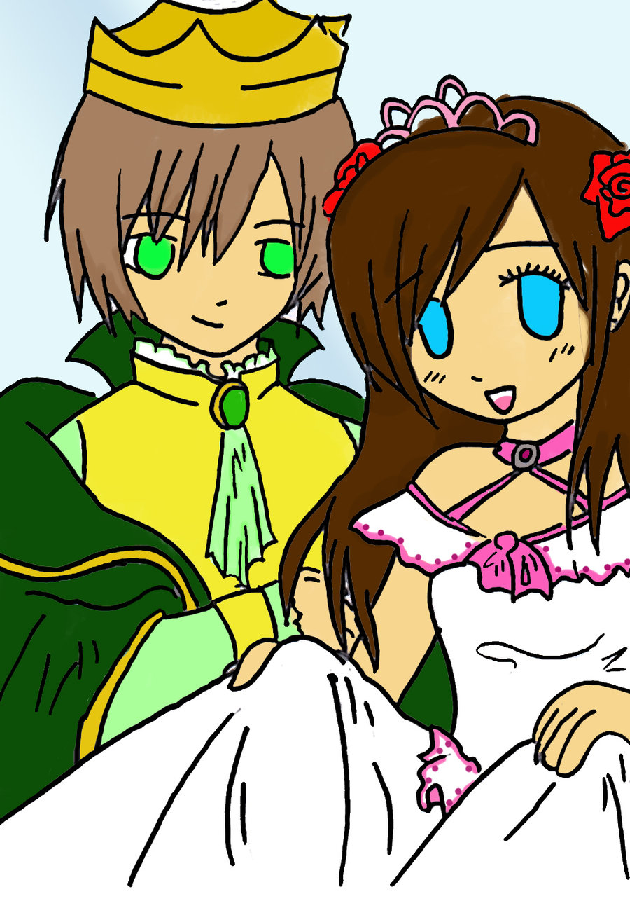 900x1286 Prince And Princess Anime By Charlotteemilie