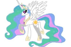 300x200 How To Draw Princess Celestia From My Little Pony Friendship Is