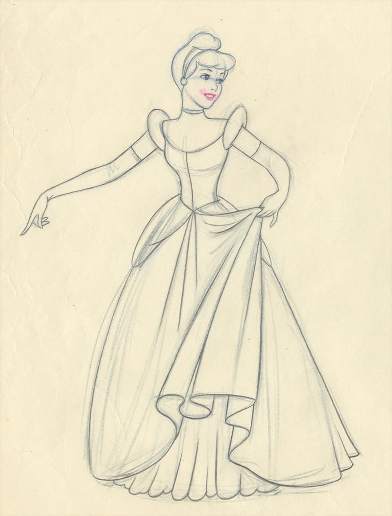 800x1052 Disney Cinderella Marc Davis Animator'S