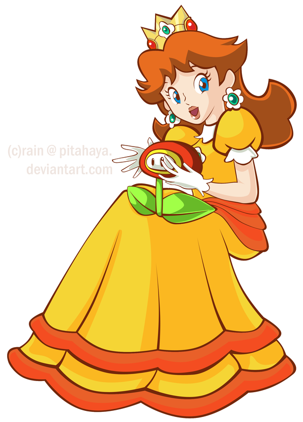 600x835 Princess Daisy Cg By Pitahaya