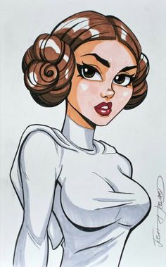 236x379 Leia (Drawing By Wistful.art @facebook)