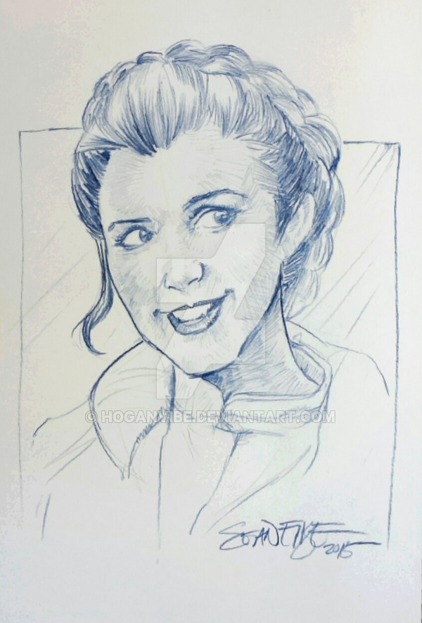 600x885 Princess Leia On Hoth