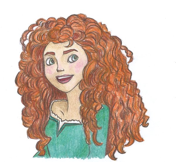 Princess Merida Drawing at GetDrawings | Free download