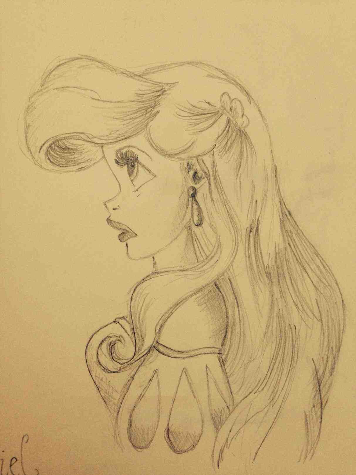 Princess Pencil Drawing at GetDrawings Free download