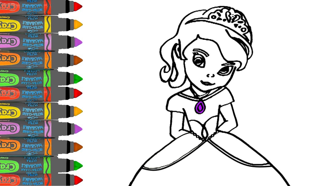 Princess Sofia Drawing at GetDrawings | Free download