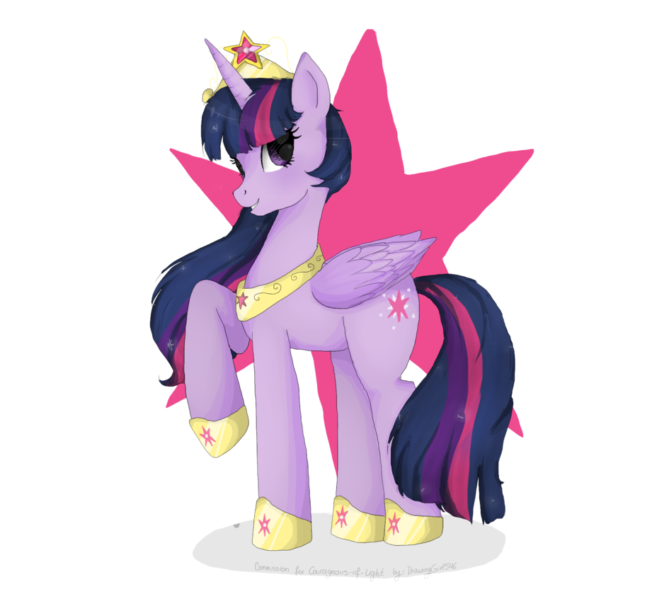 945x846 Princess Twilight Sparkle By Drawing Heart