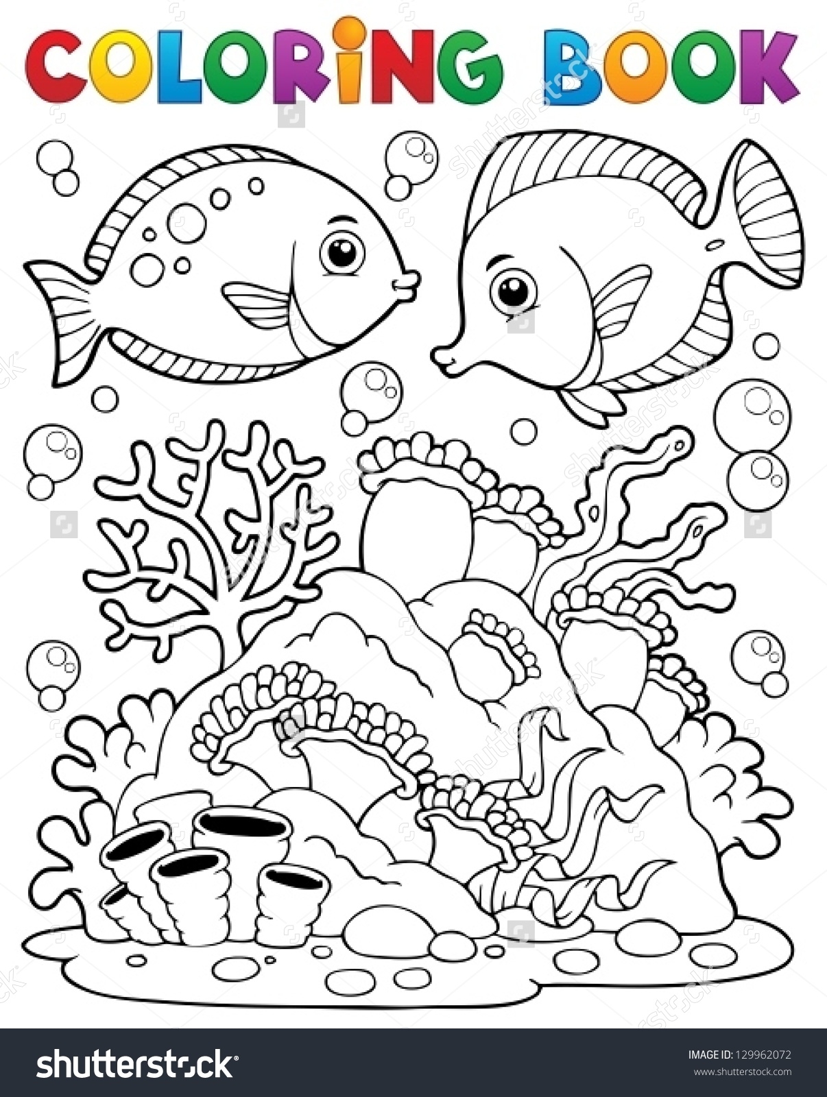 1206x1600 Awesome Drawing Coral Reef Coloring Page With Coral Reef Coloring