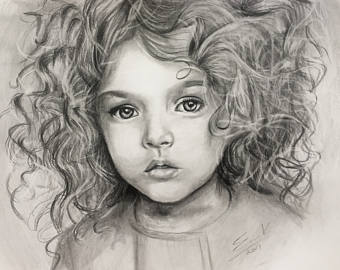 340x270 Ballpoint Pen Portrait Drawing From A Photo Selective Color