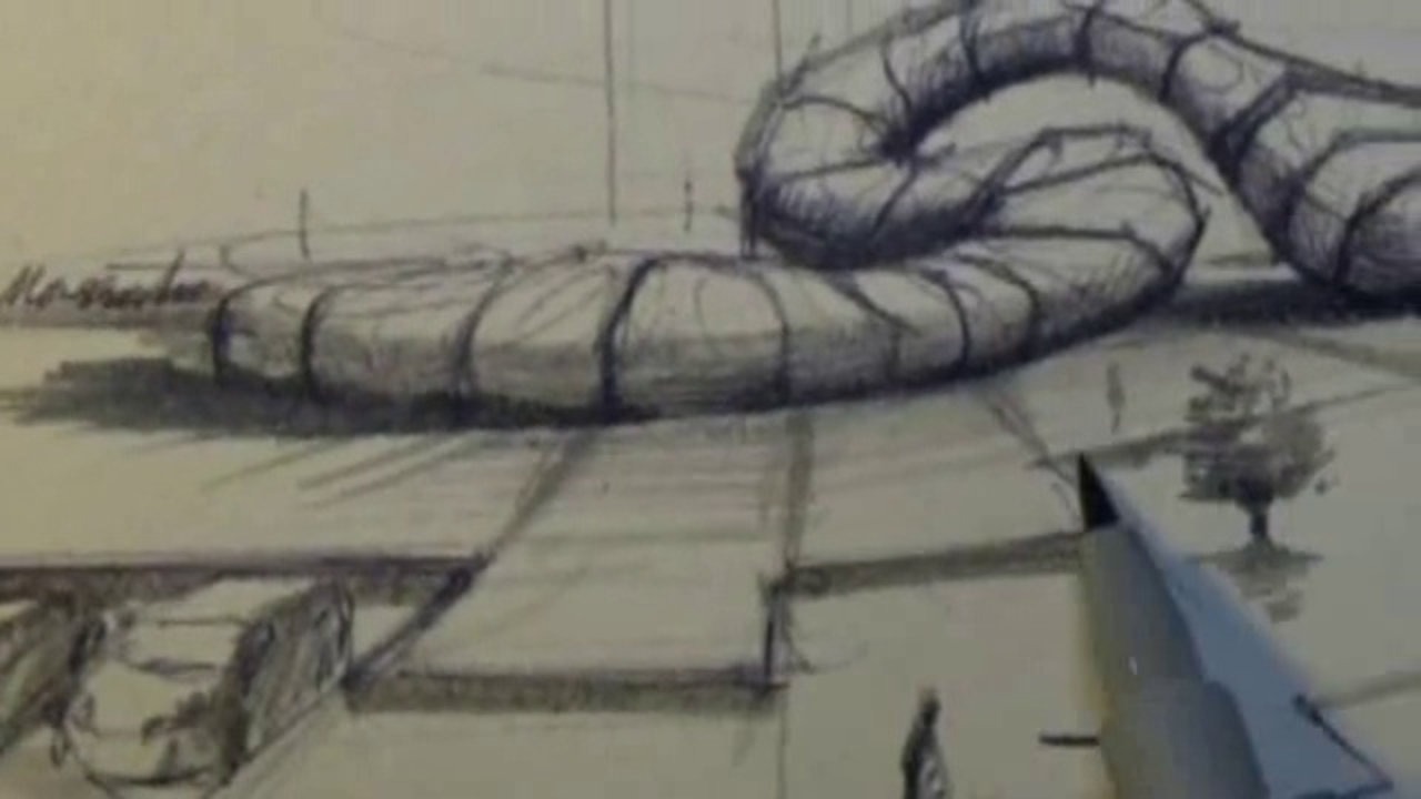 1280x720 How To Draw A Bedroom Professional Sketch