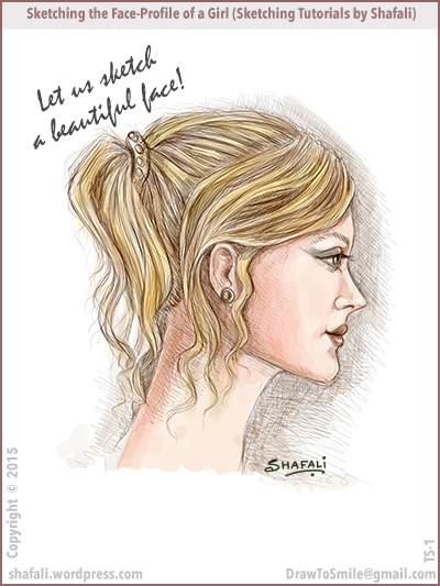 400x533 Sketching Tutorial How To Sketch The Facial Profile