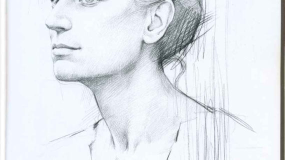 570x320 Drawing A Face Profile Simple Profile Drawing