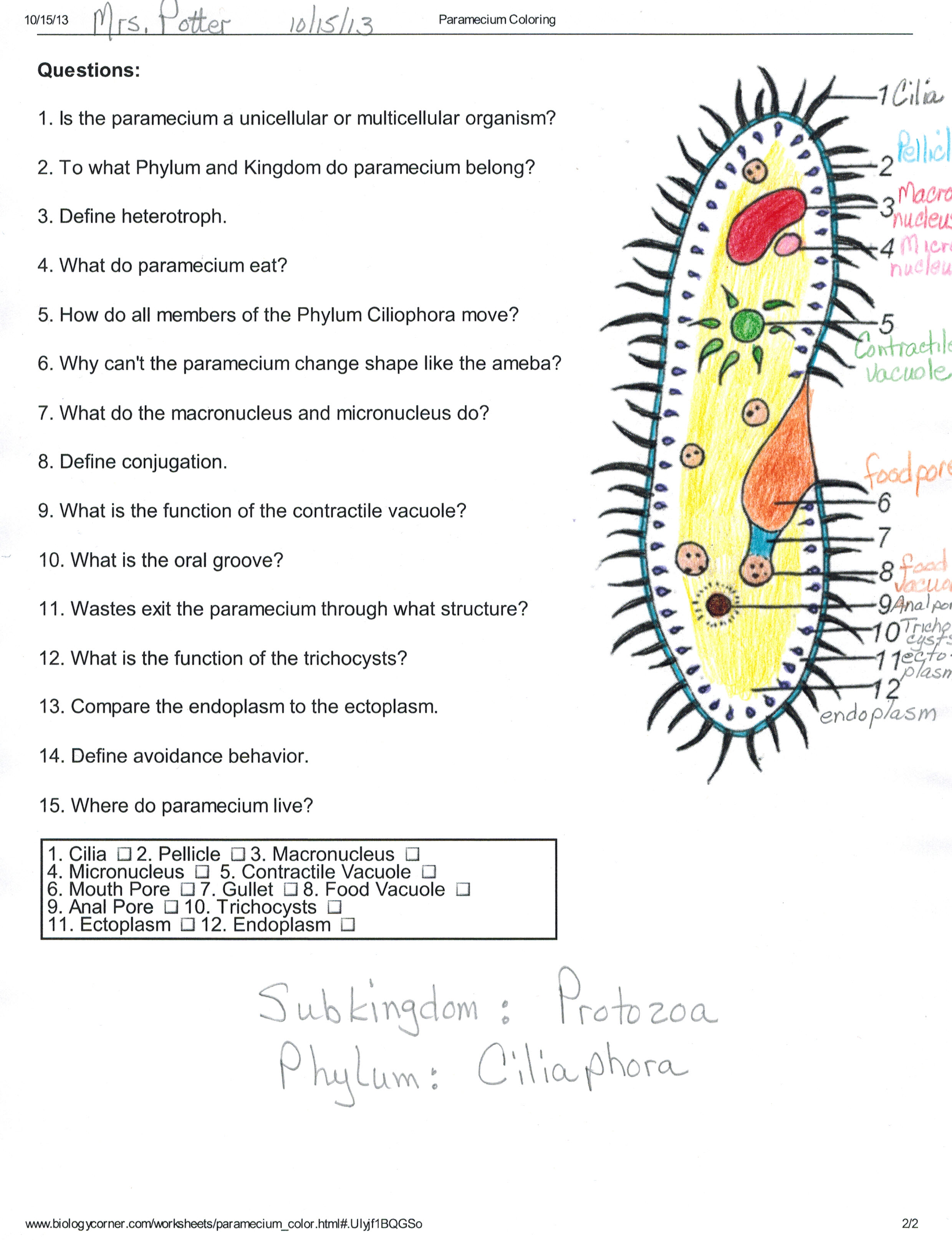 2479x3229 Apologia Biology Experiments 3.2 Amp 3.3 Pottervilla Academics