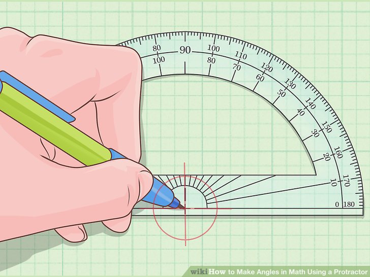 728x546 How To Make Angles In Math Using A Protractor 13 Steps