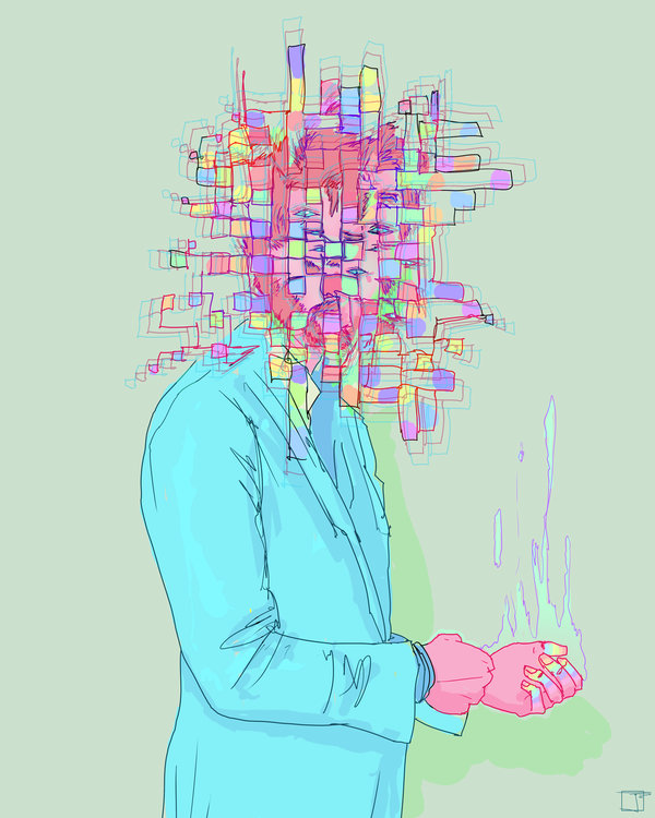 600x750 Untitled Psychedelic Drawing By Superphazed